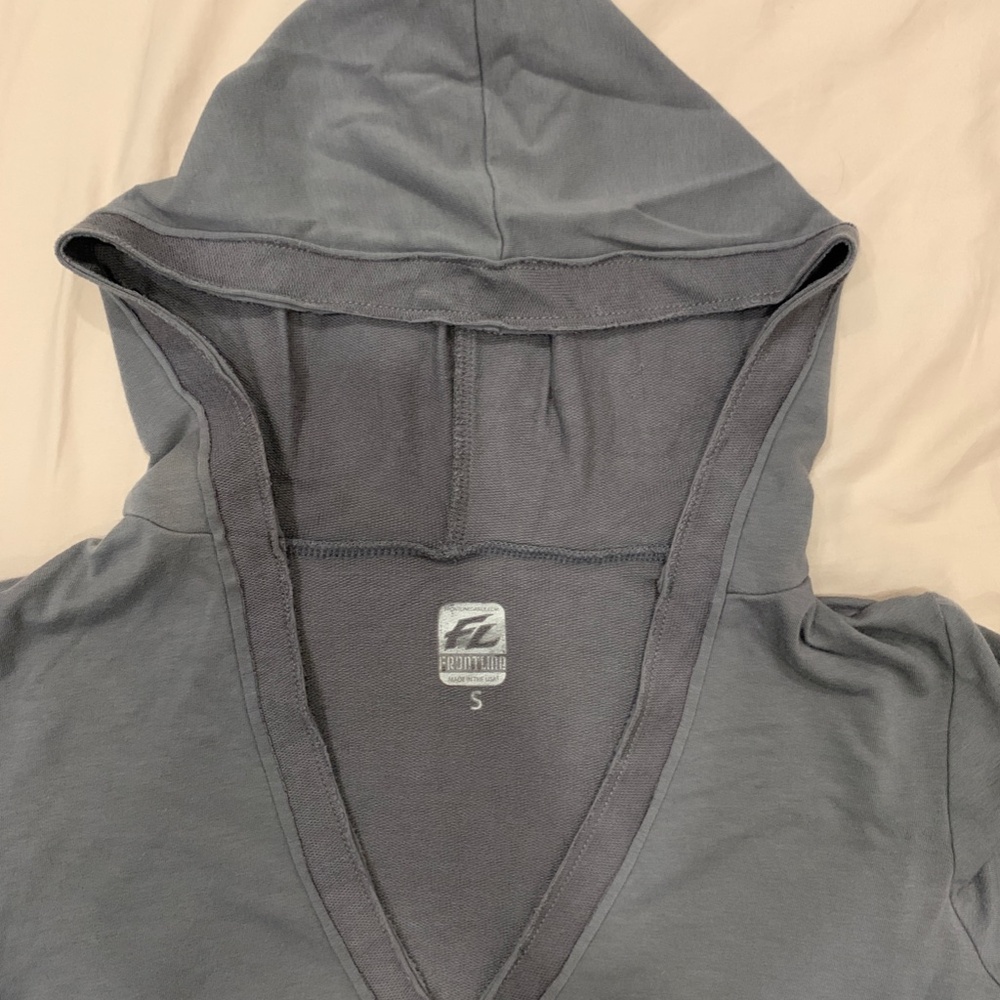 Frontline Dance Crop Top with Hoodies size S - Picture 3 of 6